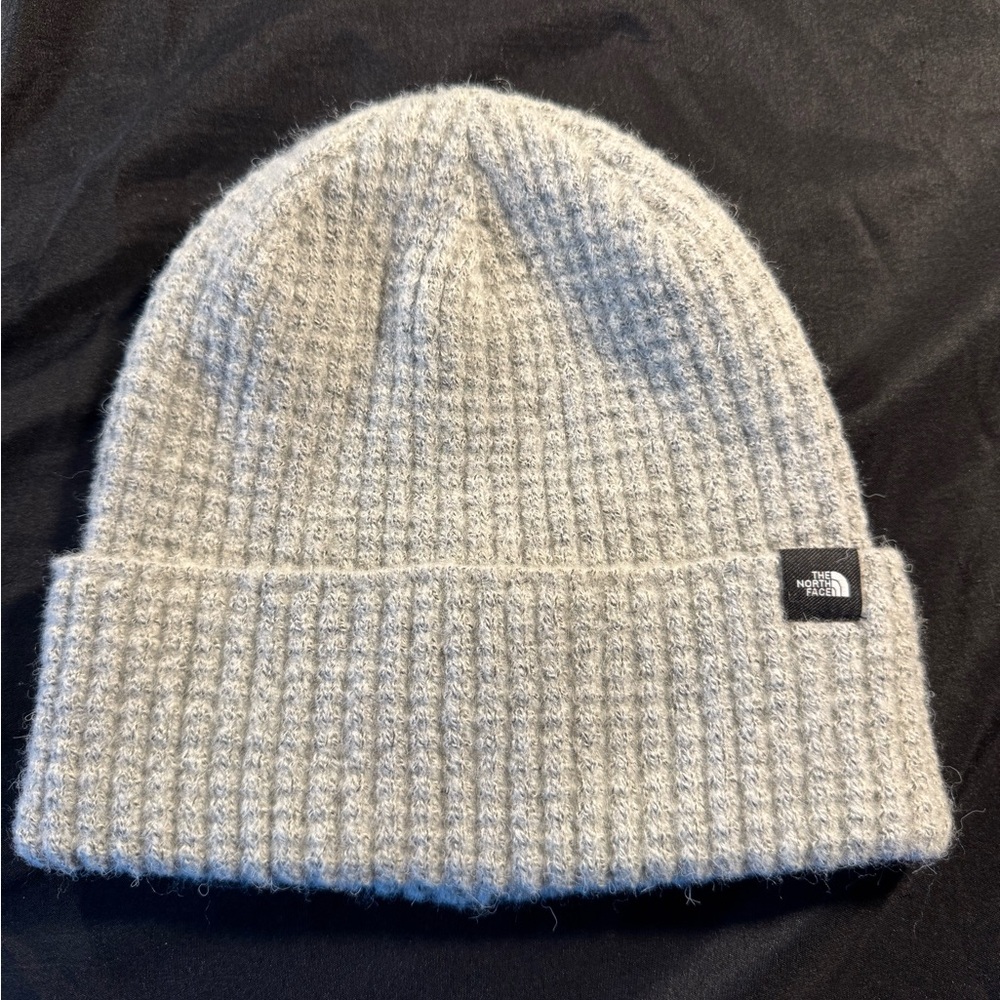 The North Face Light Gray Beanie